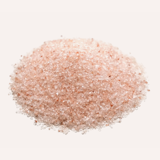 Розовая гималайская соль, копченая, мелкий помол 0,2-0,5 мм